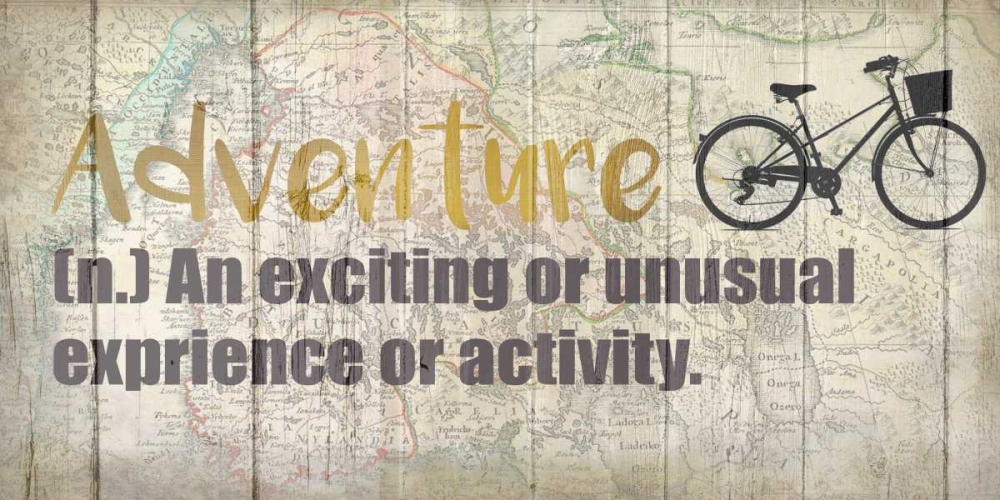 Adventure Awaits 4 art print by Kimberly Allen for $57.95 CAD