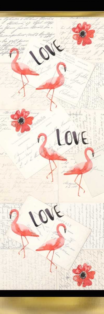 Flamingo Love art print by Kimberly Allen for $57.95 CAD