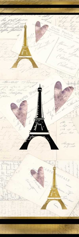 Paris Love art print by Kimberly Allen for $57.95 CAD