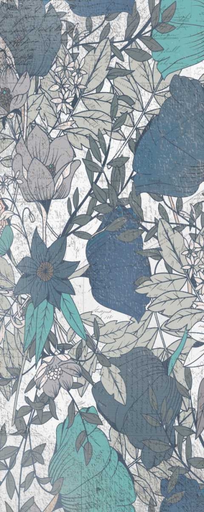 Carte Postale Blooms Mineral 1 art print by Kimberly Allen for $57.95 CAD
