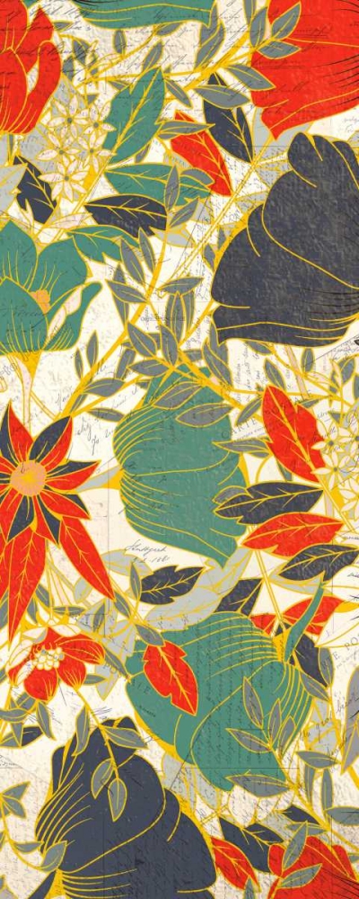 Carte Postale Blooms Henna 1 art print by Kimberly Allen for $57.95 CAD