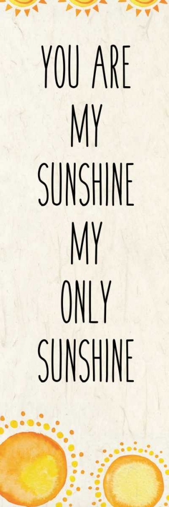 My Sunshine 1 revised art print by Kimberly Allen for $57.95 CAD