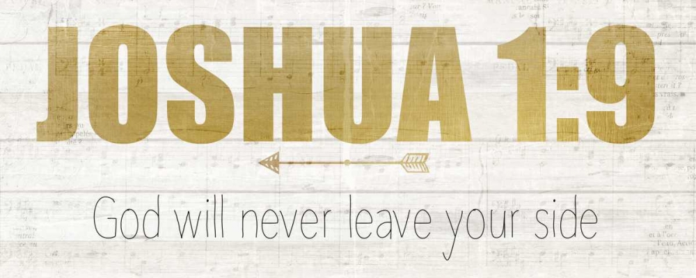 Joshua 1 art print by Kimberly Allen for $57.95 CAD
