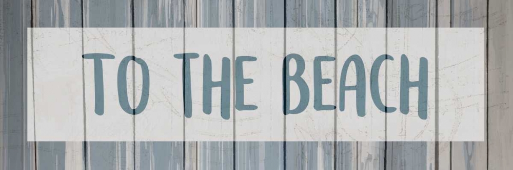 To the Beach art print by Kimberly Allen for $57.95 CAD