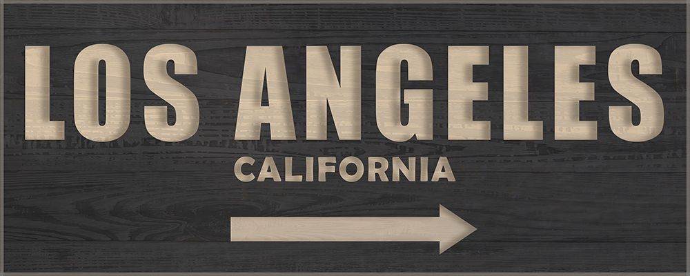 LA art print by Kimberly Allen for $57.95 CAD