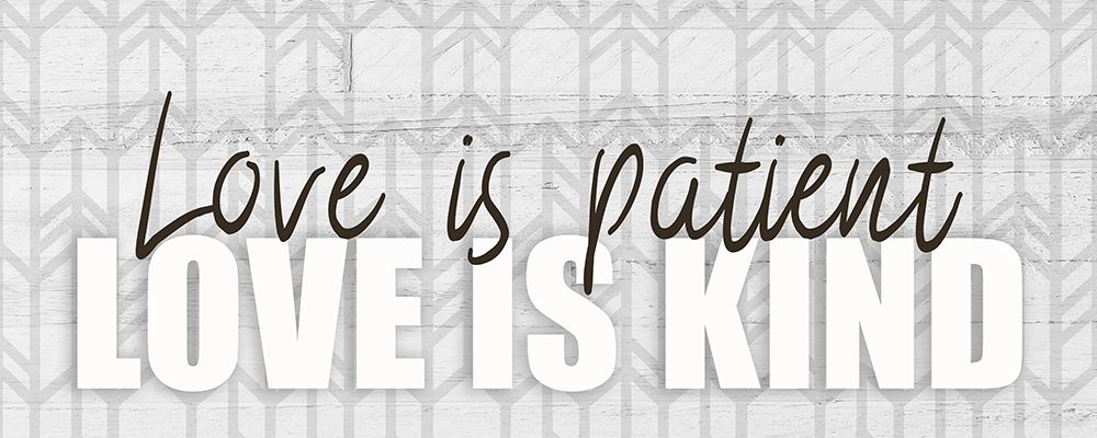 Love is Patient art print by Kimberly Allen for $57.95 CAD