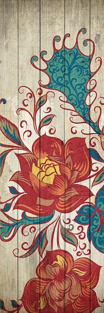 Floral Spice Panel 1 art print by Kimberly Allen for $57.95 CAD