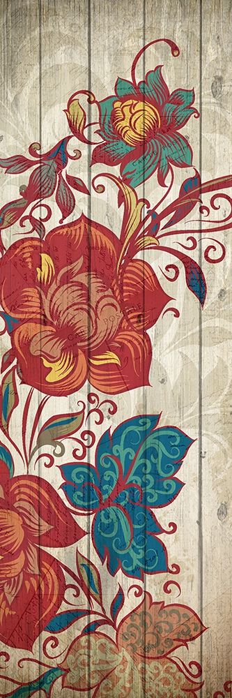 Floral Spice Panel 2 art print by Kimberly Allen for $57.95 CAD