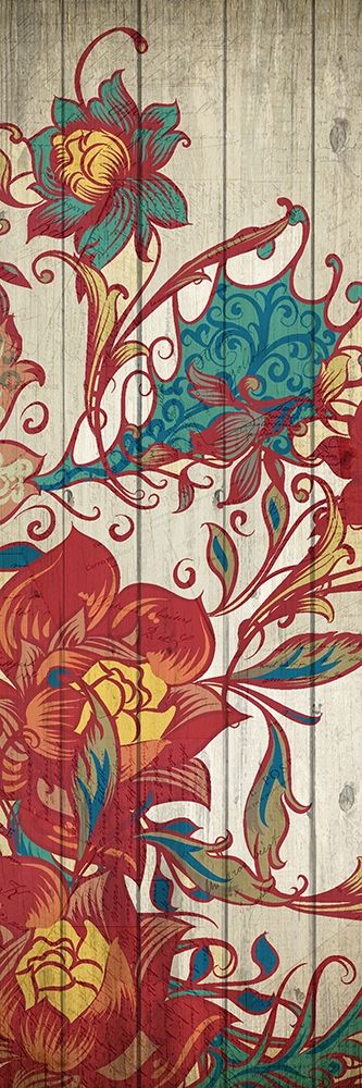 Floral Spice Panel 3 art print by Kimberly Allen for $57.95 CAD