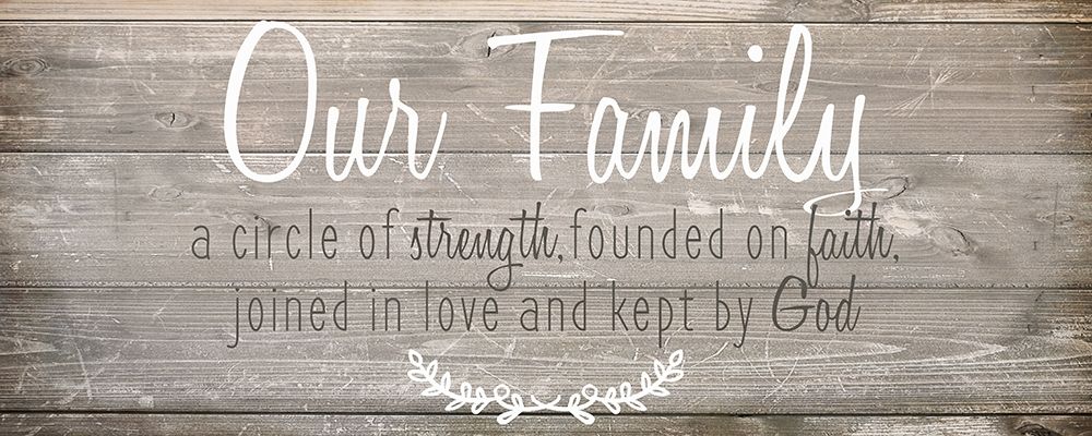 Our Family v1 art print by Kimberly Allen for $57.95 CAD