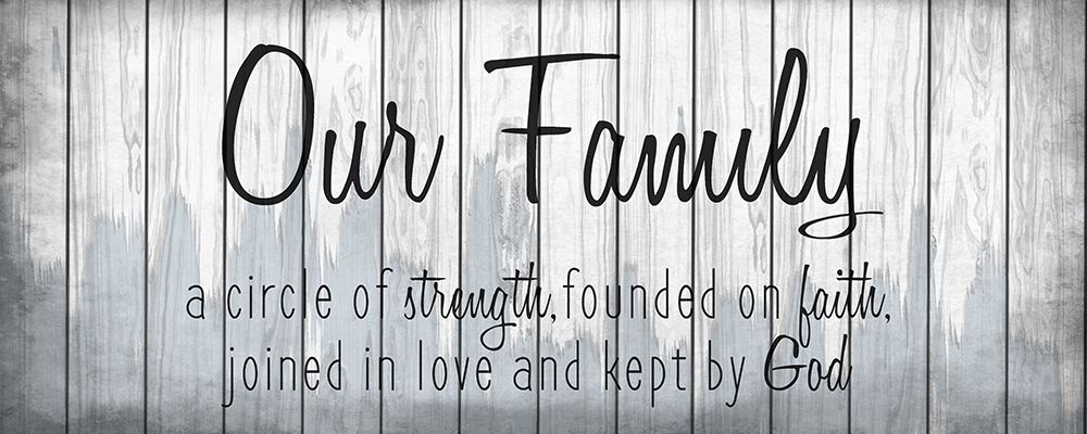 Our Family v2 art print by Kimberly Allen for $57.95 CAD