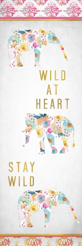 Wild at Heart Panel art print by Kimberly Allen for $57.95 CAD