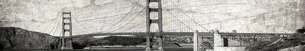 Golden Gate art print by Kimberly Allen for $57.95 CAD
