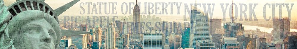 NYC Statue of Liberty art print by Kimberly Allen for $57.95 CAD
