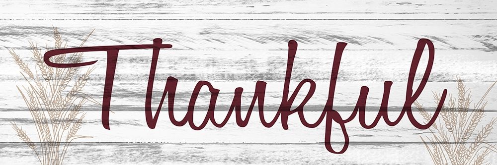 Thankful art print by Kimberly Allen for $57.95 CAD