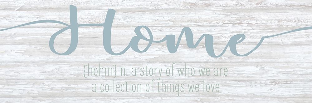 Home art print by Kimberly Allen for $57.95 CAD