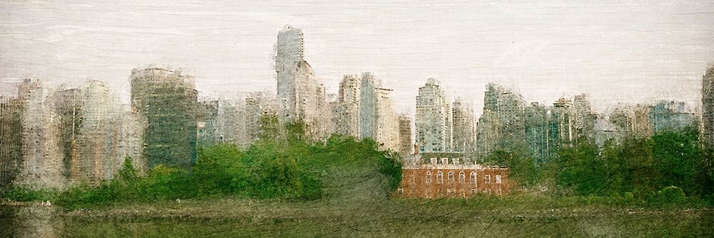 Vancouver Skyline art print by Kimberly Allen for $57.95 CAD