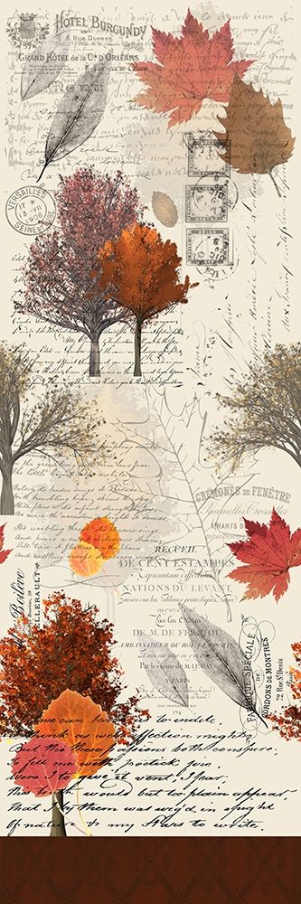 Fall Time Panel art print by Kimberly Allen for $57.95 CAD