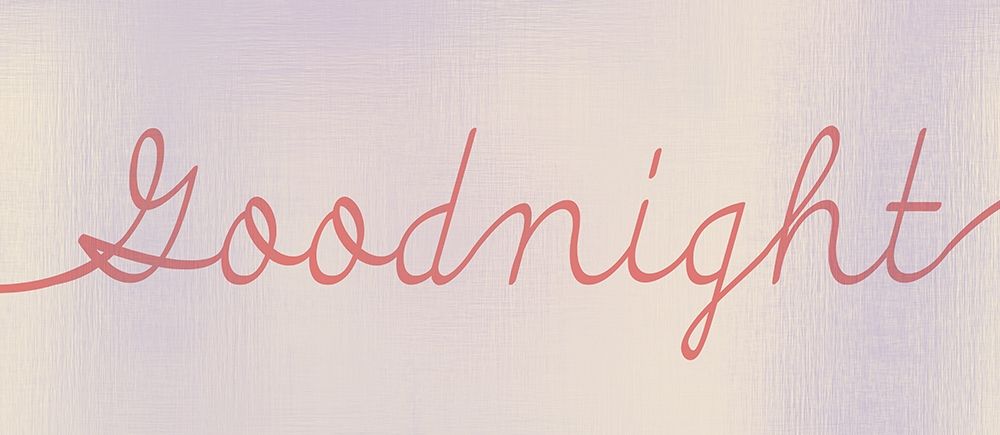 Goodnight art print by Kimberly Allen for $57.95 CAD