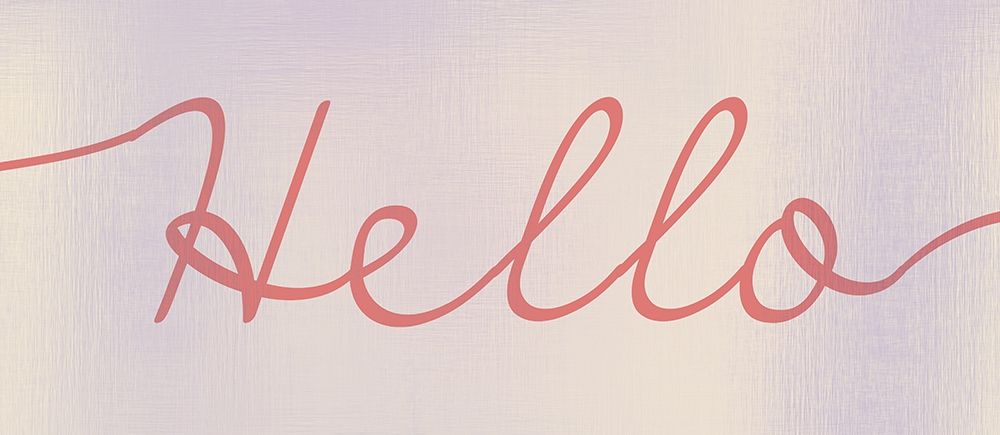 Hello art print by Kimberly Allen for $57.95 CAD