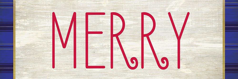 MERRY art print by Kimberly Allen for $57.95 CAD