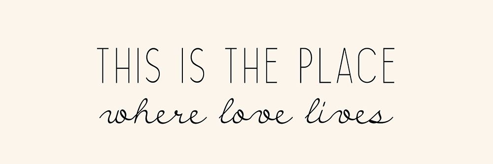 Where Love Lives art print by Kimberly Allen for $57.95 CAD