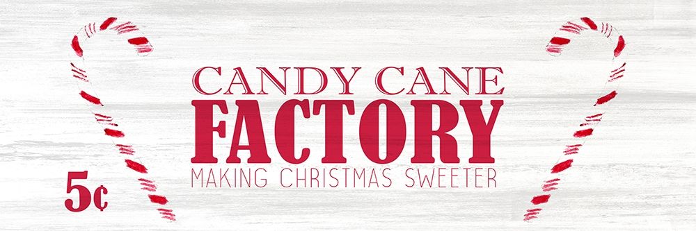 Candy Cane Factory 1 art print by Kimberly Allen for $57.95 CAD