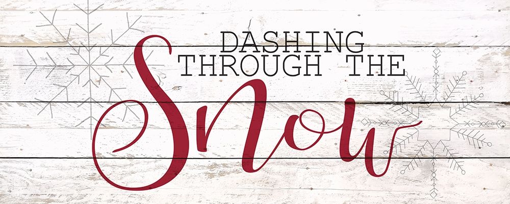 Dashing Through The Snow art print by Kimberly Allen for $57.95 CAD