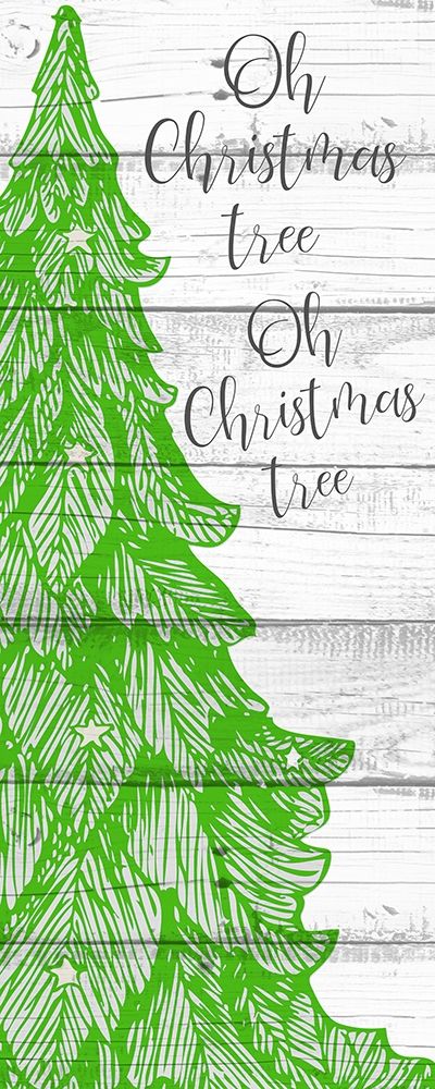 Oh Christmas Tree 2 art print by Kimberly Allen for $57.95 CAD