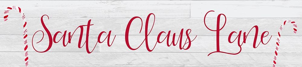 Santa Claus Lane art print by Kimberly Allen for $57.95 CAD