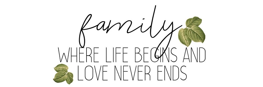Family Where LIfe Begins art print by Kimberly Allen for $57.95 CAD