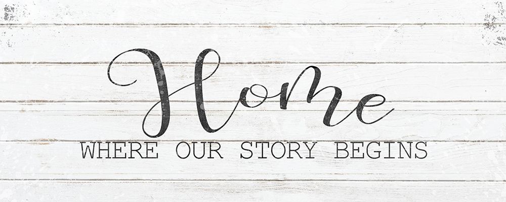 Where Our Story Begins art print by Kimberly Allen for $57.95 CAD