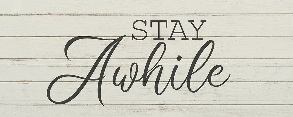 Stay Awhile art print by Kimberly Allen for $57.95 CAD
