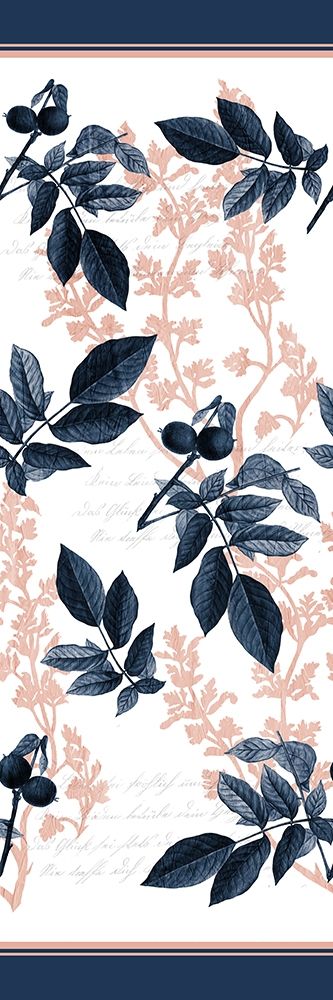 Navy Branches art print by Kimberly Allen for $57.95 CAD