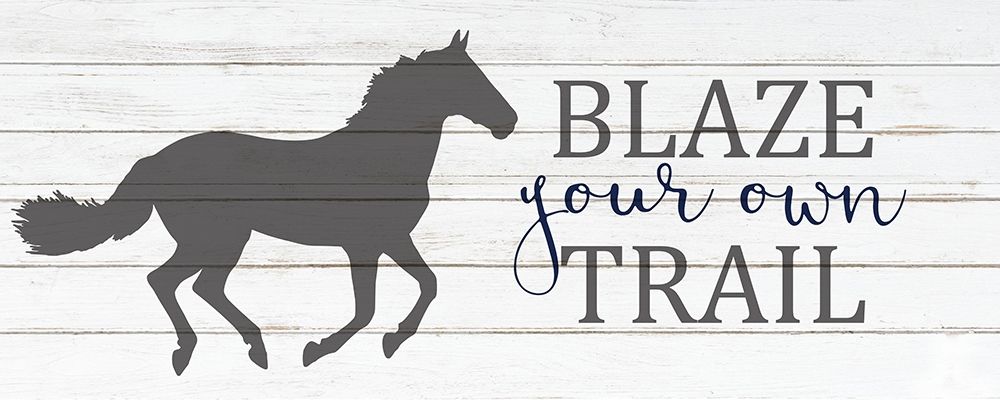 Blaze Your Own Trail art print by Kimberly Allen for $57.95 CAD