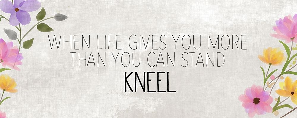 Kneel art print by Kimberly Allen for $57.95 CAD