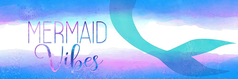 Mermaid Vibes art print by Kimberly Allen for $57.95 CAD