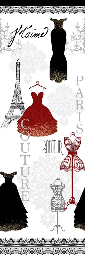 Paris Couture art print by Kimberly Allen for $57.95 CAD