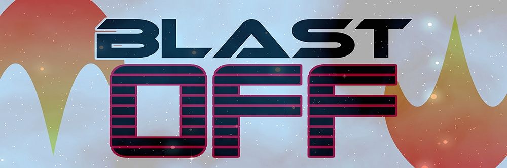 Blast Off Rocket art print by Kimberly Allen for $57.95 CAD
