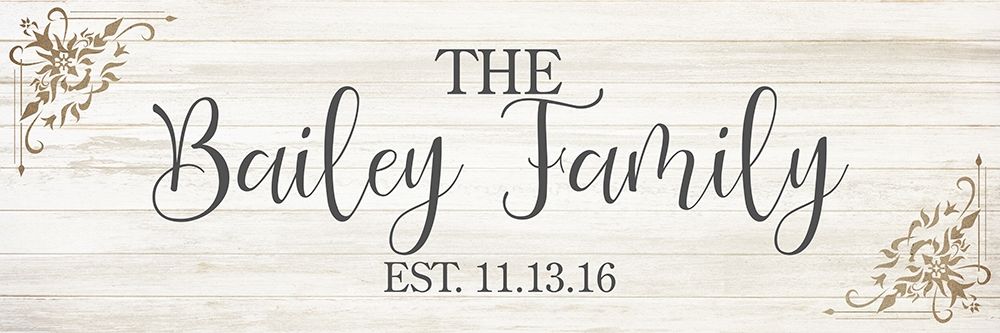 Family Name A art print by Kimberly Allen for $57.95 CAD