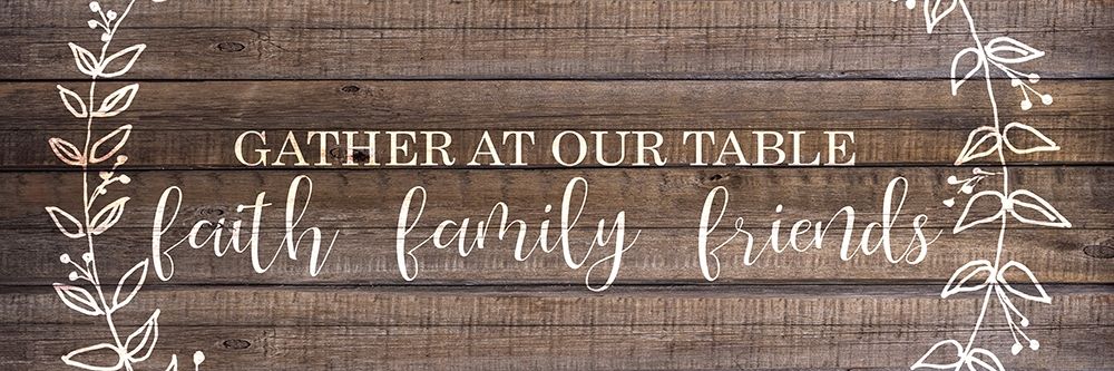 Gather at Our Table art print by Kimberly Allen for $57.95 CAD