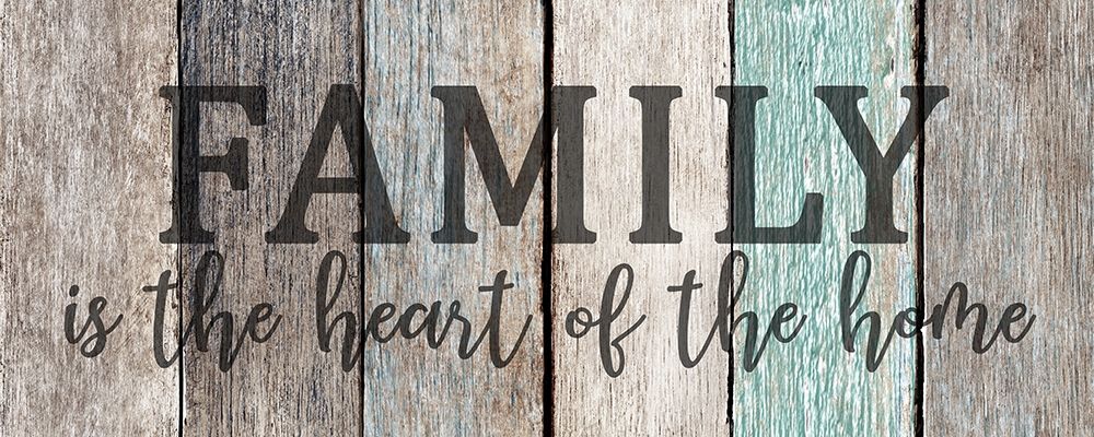 Family Heart art print by Kimberly Allen for $57.95 CAD