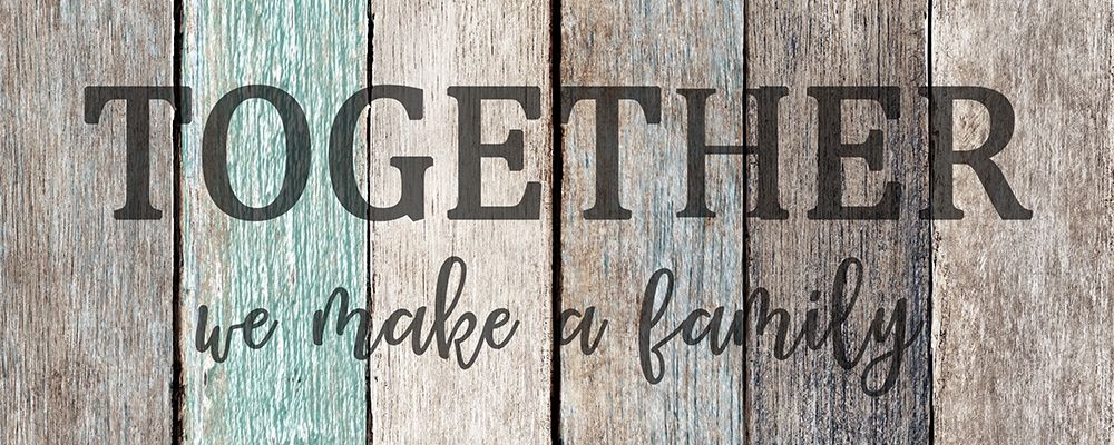 Together Family art print by Kimberly Allen for $57.95 CAD
