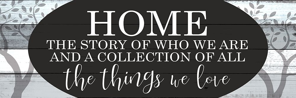 Home a Story art print by Kimberly Allen for $57.95 CAD