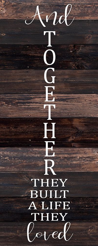 And Together they Built art print by Kimberly Allen for $57.95 CAD