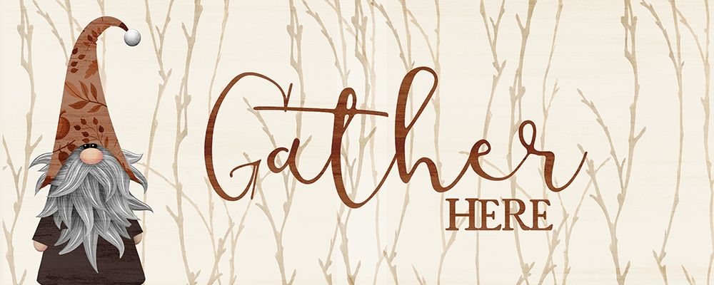 Gather Here v2 art print by Kimberly Allen for $57.95 CAD