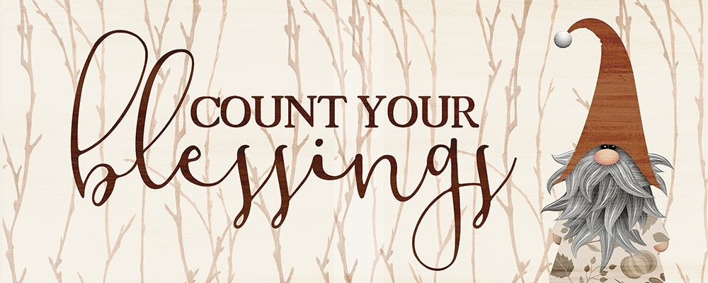 Count Your Blessings v2 art print by Kimberly Allen for $57.95 CAD