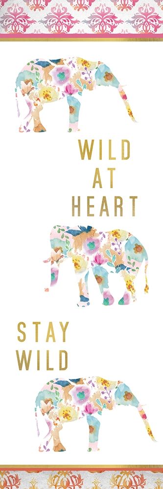 Wild at Heart Panel art print by Kimberly Allen for $57.95 CAD