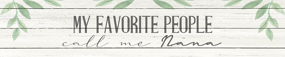 Call Me Nana art print by Kimberly Allen for $57.95 CAD