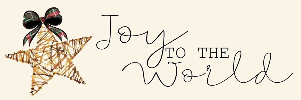 Joy to the World art print by Kimberly Allen for $57.95 CAD